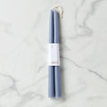 Dipped Heron 12" Taper Candle, Set of 2
