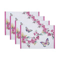 Butterfly Meadow Floral Placemats, Set of 4
