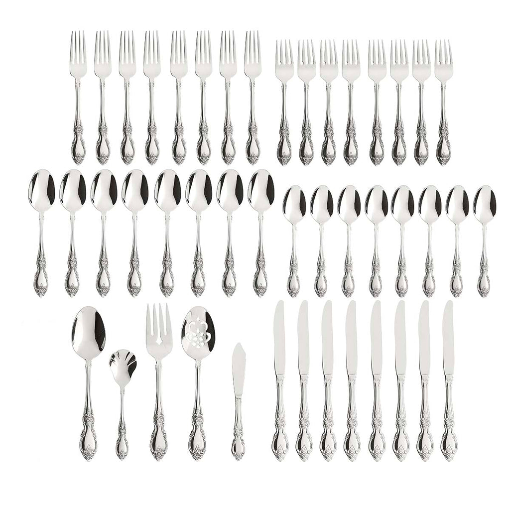 Louisiana 45-Piece Flatware Set
